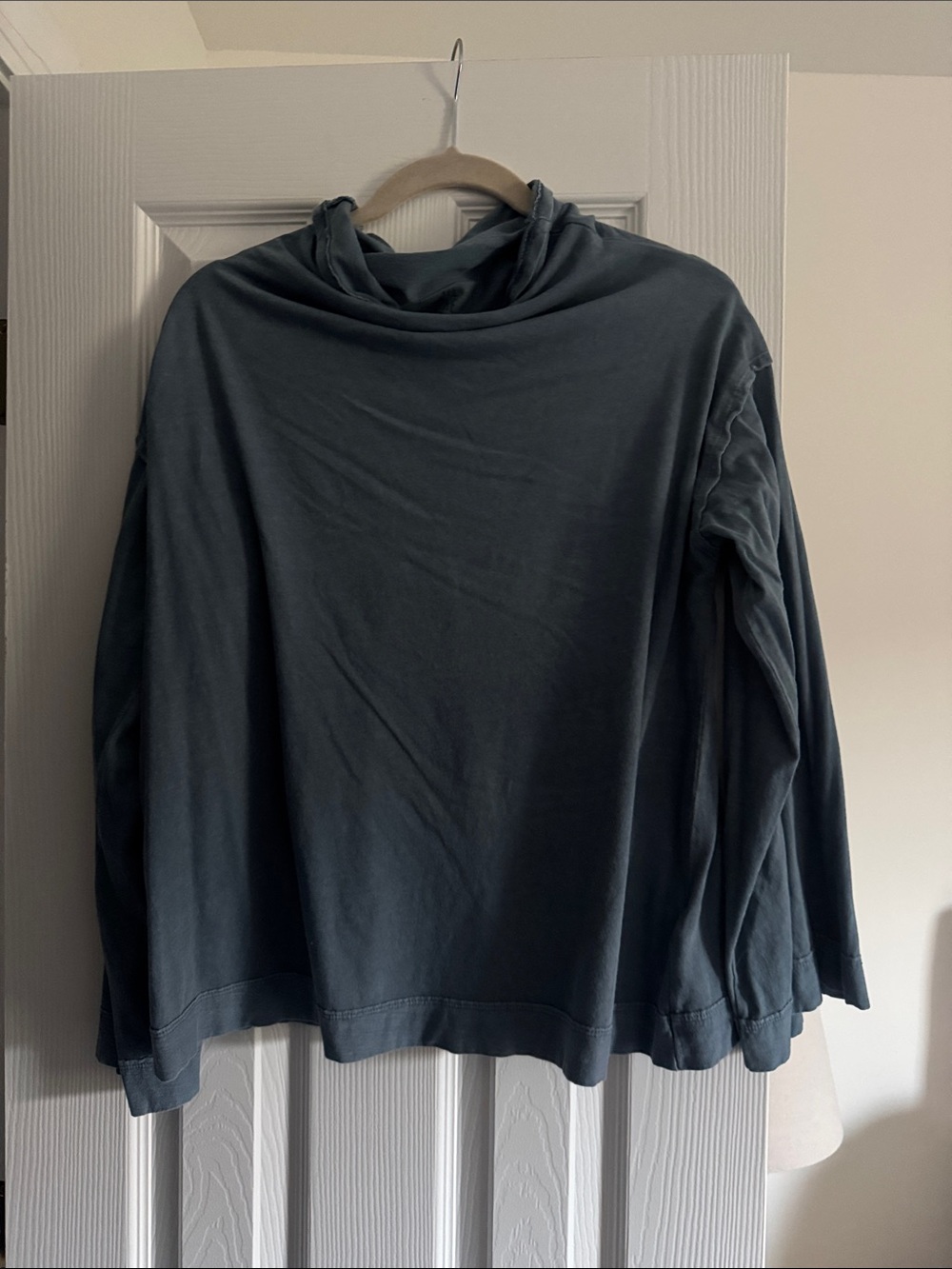 We the Free Women's Long Sleeve Funnel Neck top - Slate